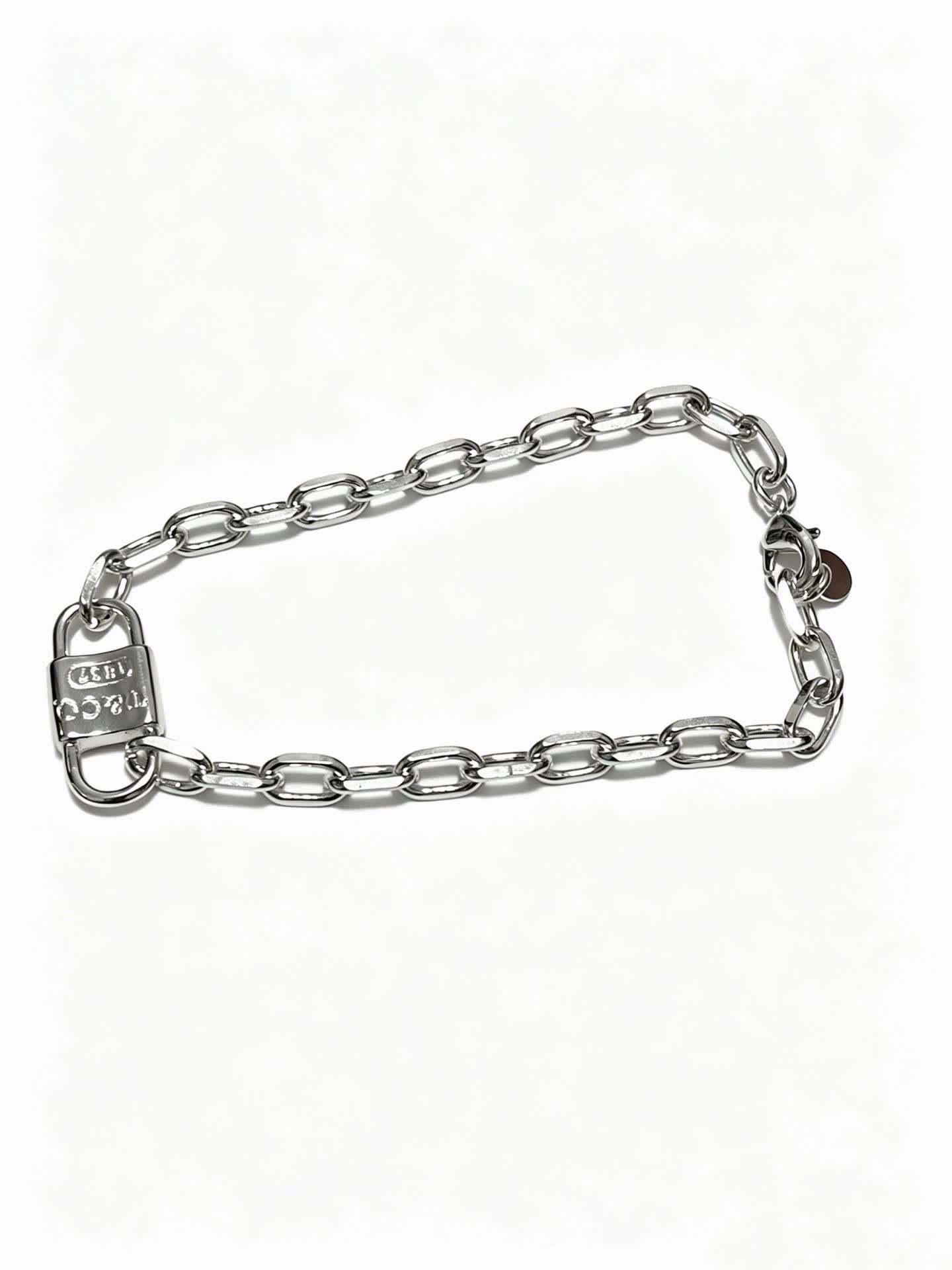 Tiffany & Co. Lock Charm Bracelet